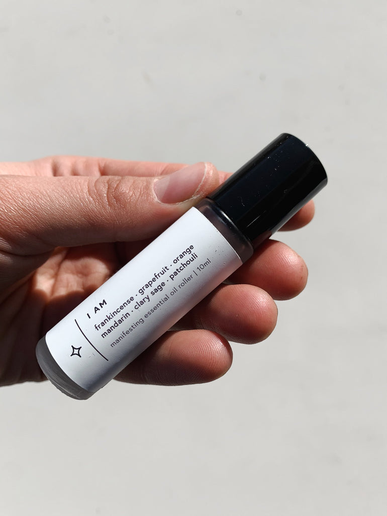 Cleanse & Co. I am. Manifest Roller. Essential Oil Blend.