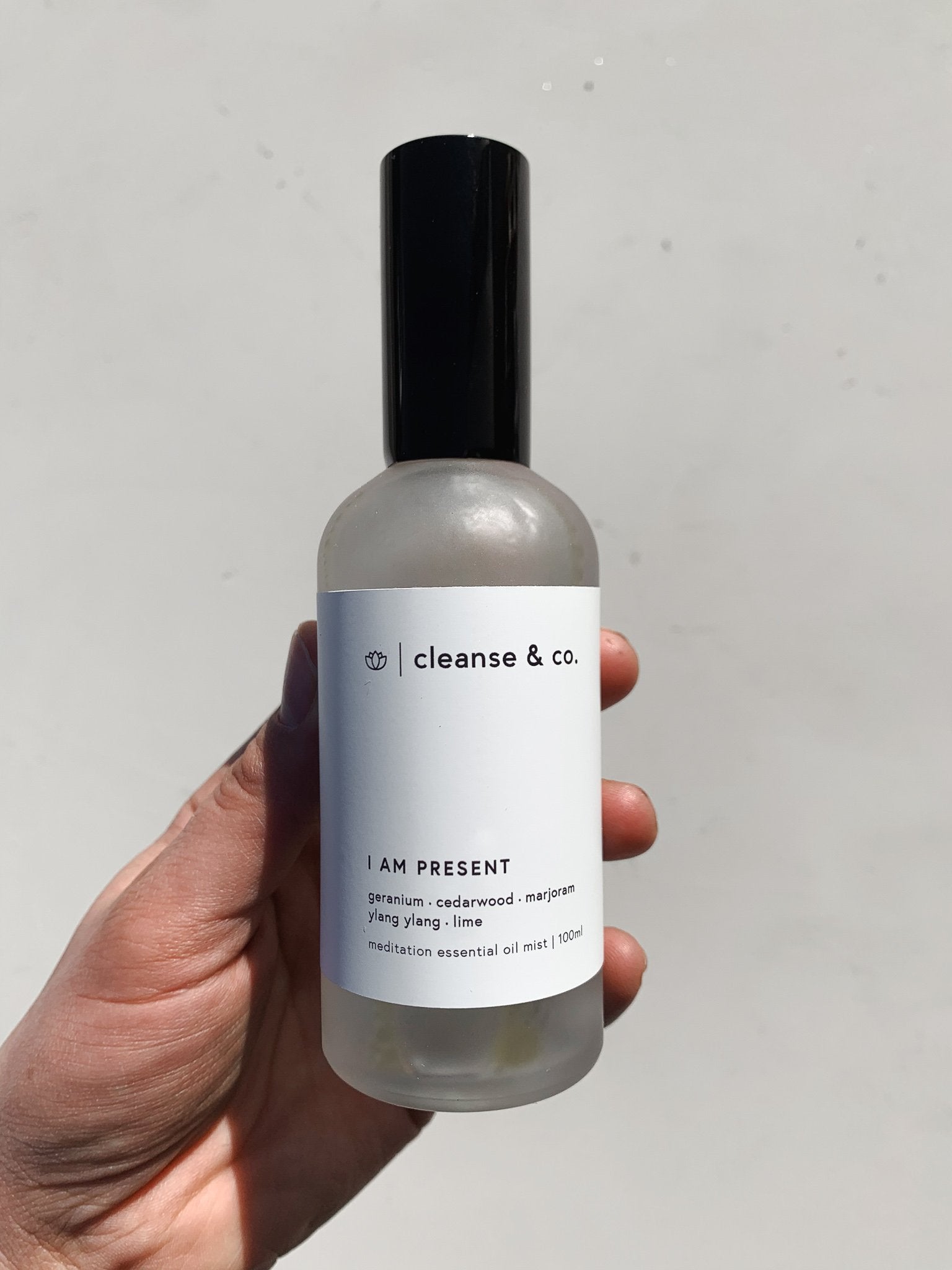 Cleanse & Co. I am Calm. Relaxation Mist. Essential Oil Blend.