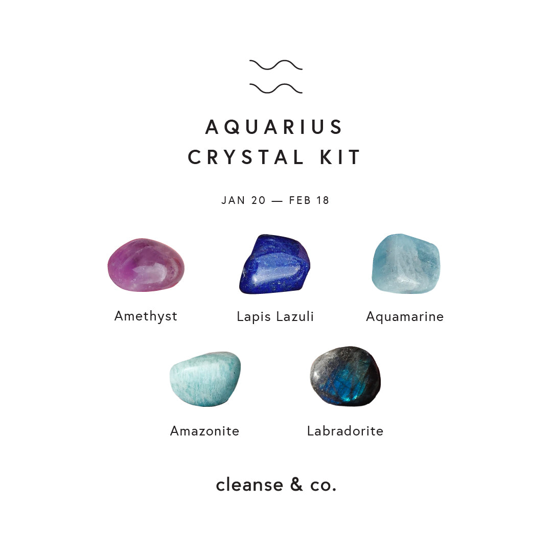 Aquarius hotsell healing stones