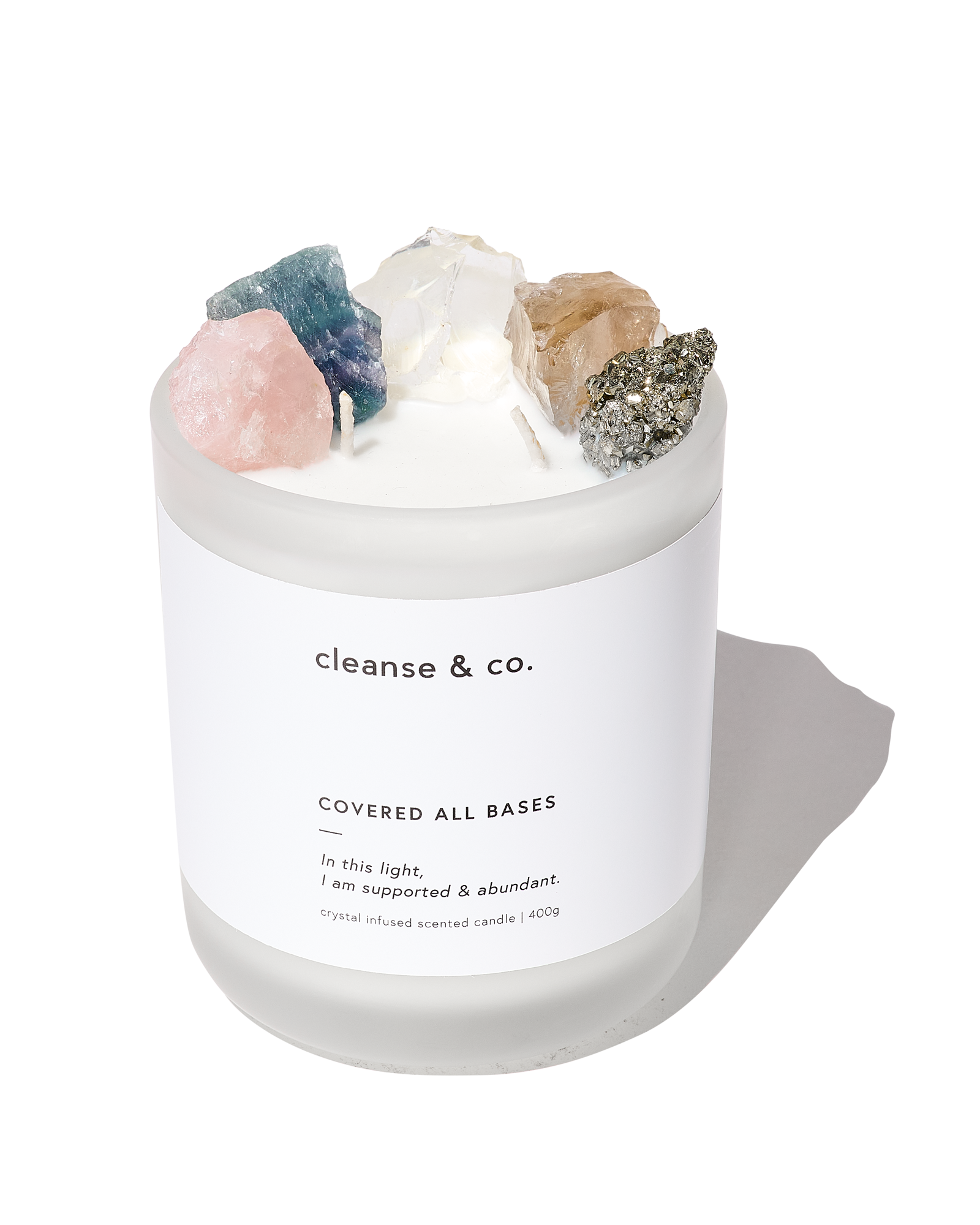 Covered All Bases Crystal Candle