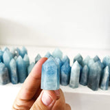Mini Aquamarine Tower - Intuitively Chosen