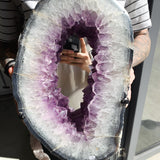 Statement Amethyst Mirror 015