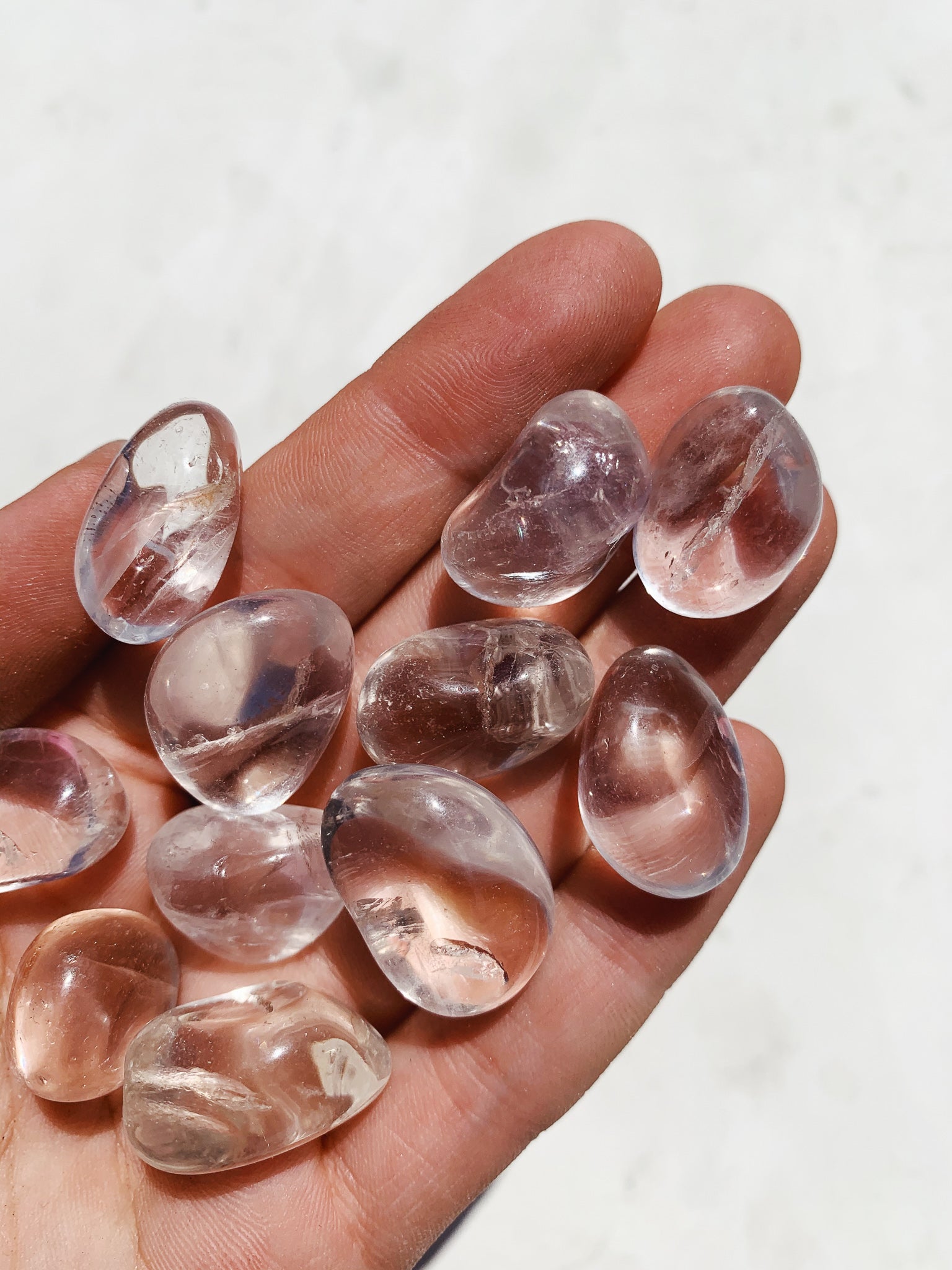 Mini Clear Quartz Tumble