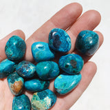 Mini Chrysocolla Tumble - Express/Communicate