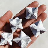 Howlite- Merkaba Star