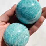 African Amazonite Sphere - Soothing/Healing