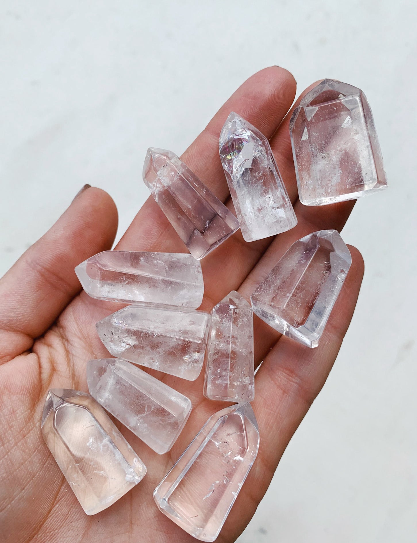 Mini Clear Quartz Tower 