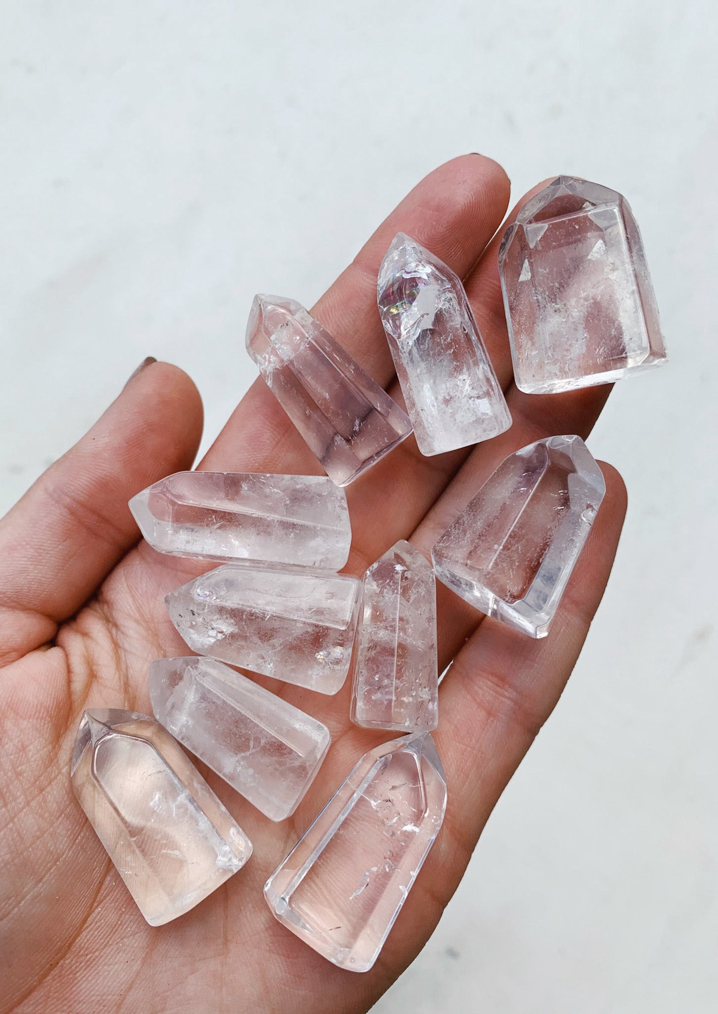 Mini Clear Quartz Tower 