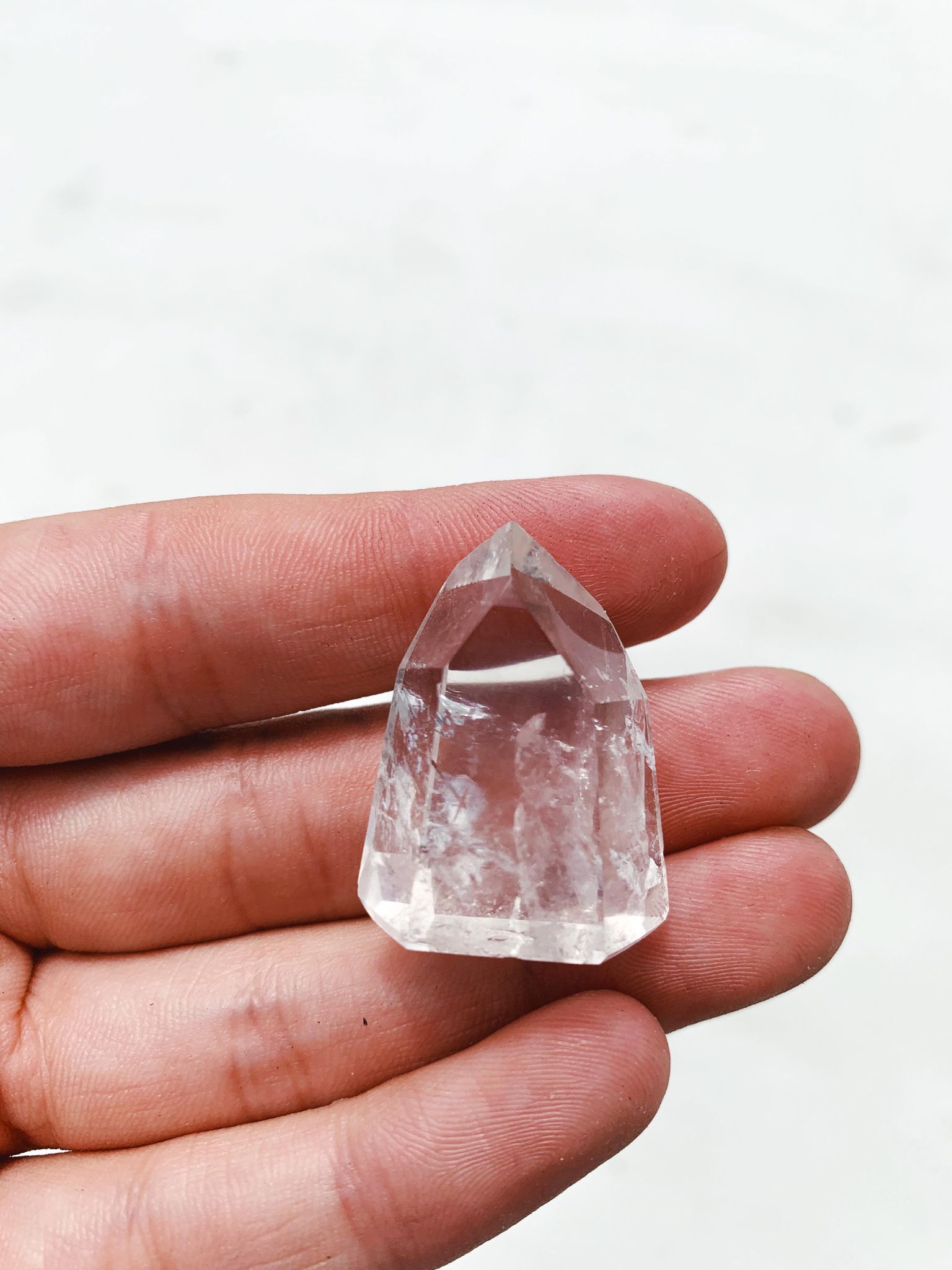 Mini Clear Quartz Tower 