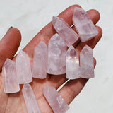 Mini Rose Quartz Tower