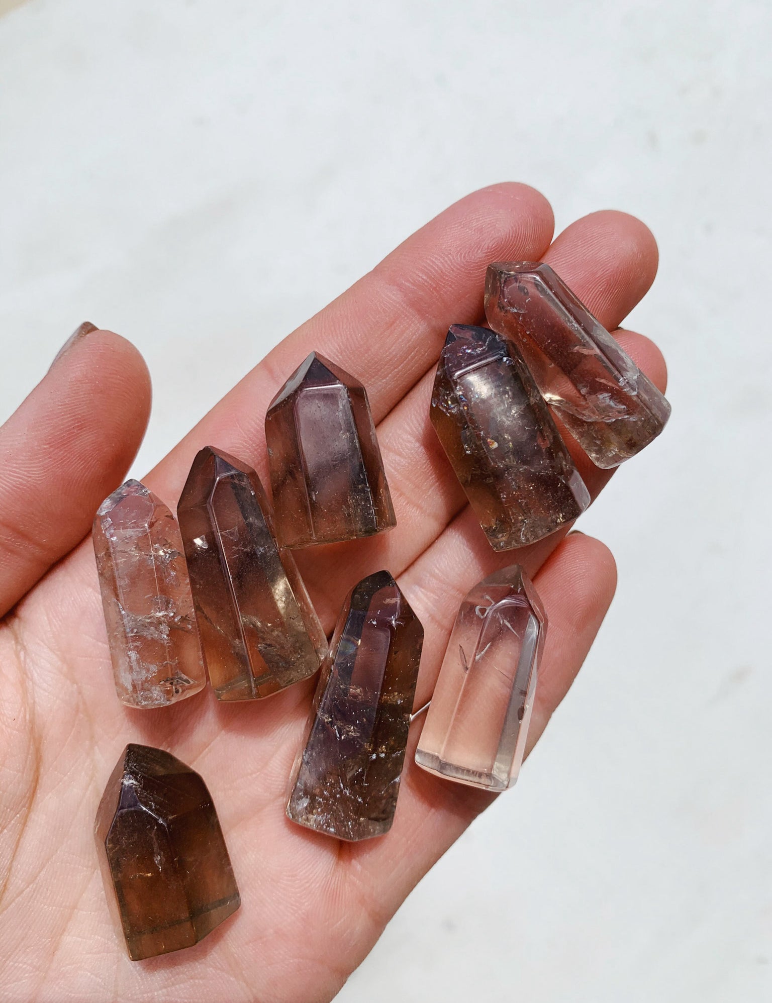 Mini Smokey Quartz Tower 