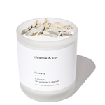 Sage Crystal Candle