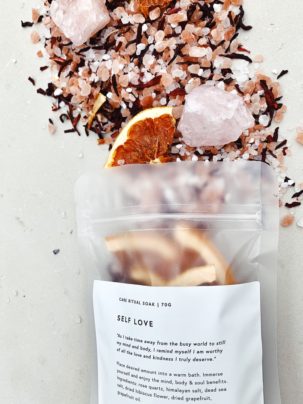 Crystal Infused Bath Soak