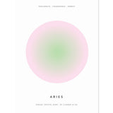 Aries Aura - Zodiac Print print cleanse & co.