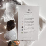 Assist Crystal Kit – Anxiety crystal kit cleanse & co.