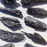 Black Kyanite Cluster - Intuitively Chosen cluster cleanse & co.