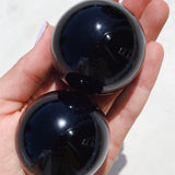 Black Obsidian Sphere - Intuitively Chosen sphere cleanse & co.