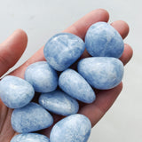 Blue Calcite Tumble - Soothing/Healing tumbled cleanse & co.