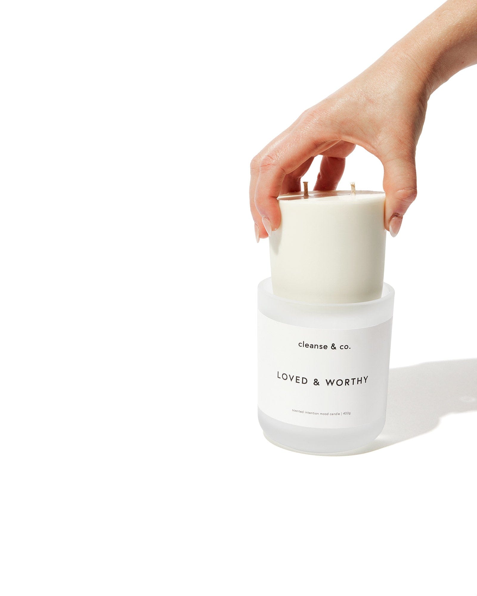 Candle Refill 400g candle cleanse and co.