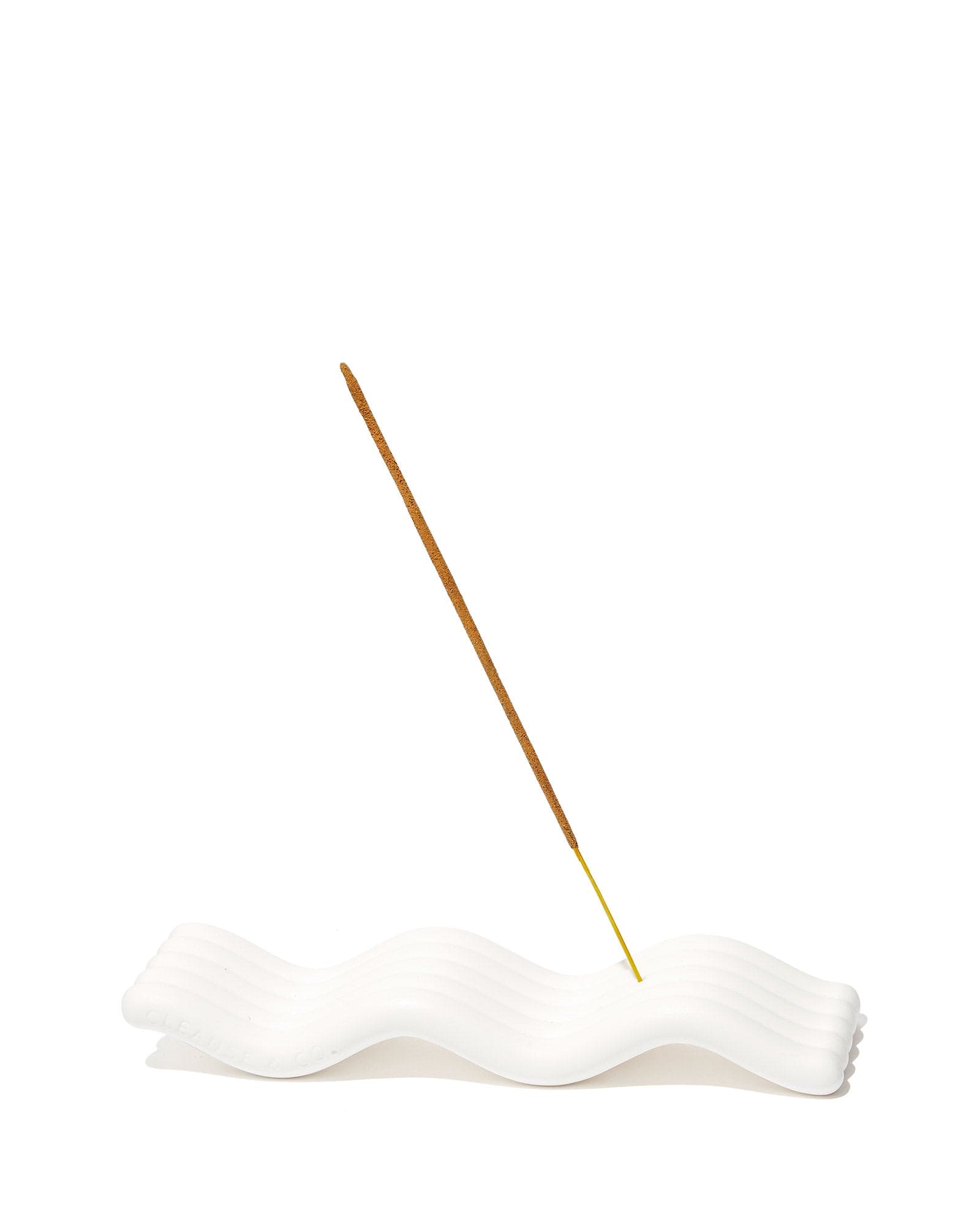 Ceramic Wavy Incense Holder Self & Home cleanse & co.