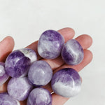 Chevron Amethyst Tumble - Self Discovery/Protect tumbled cleanse & co.