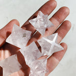 Clear Quartz - Merkaba Star shape cleanse & co.