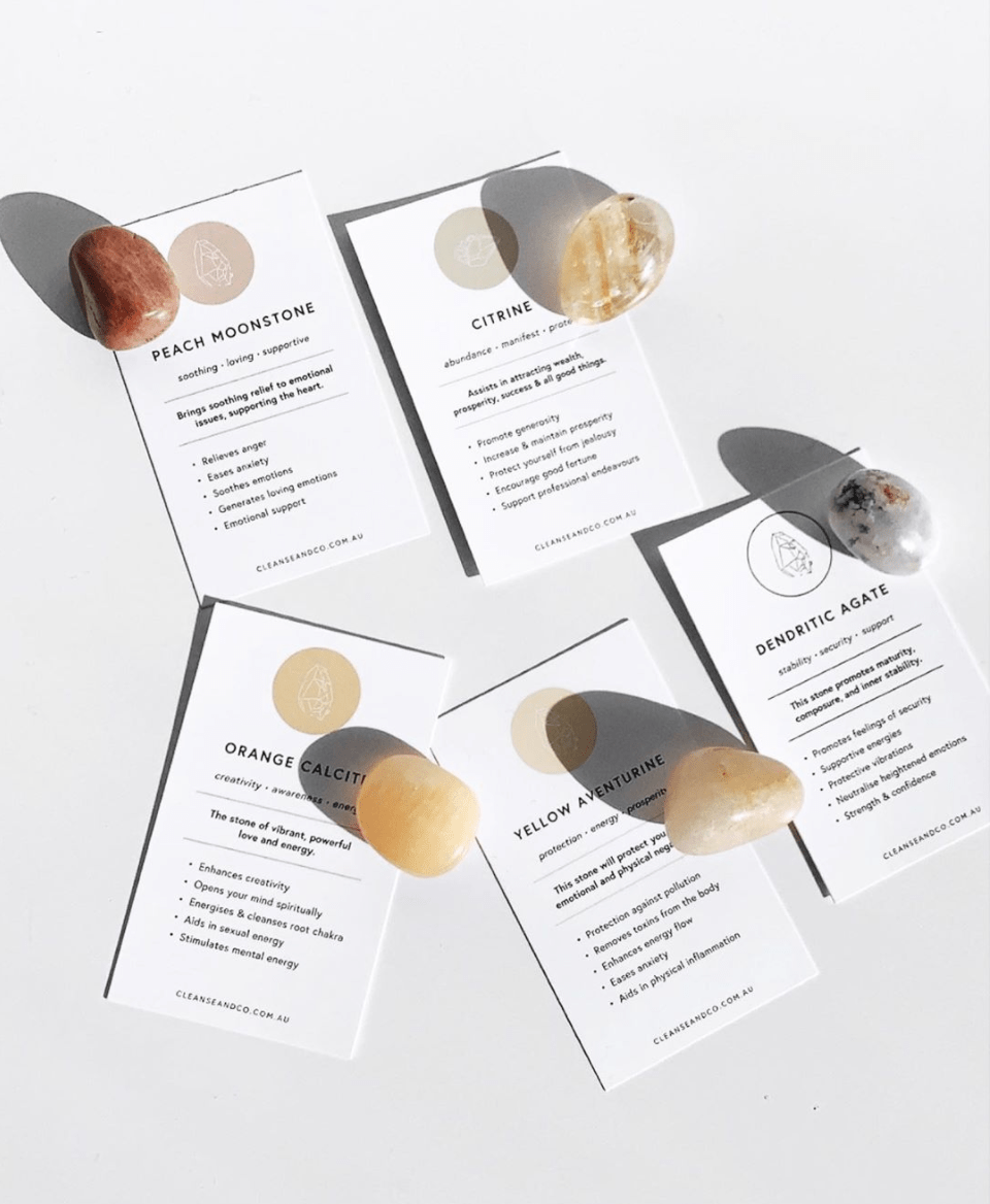 Crystal Cards P-Z cleanse & co.