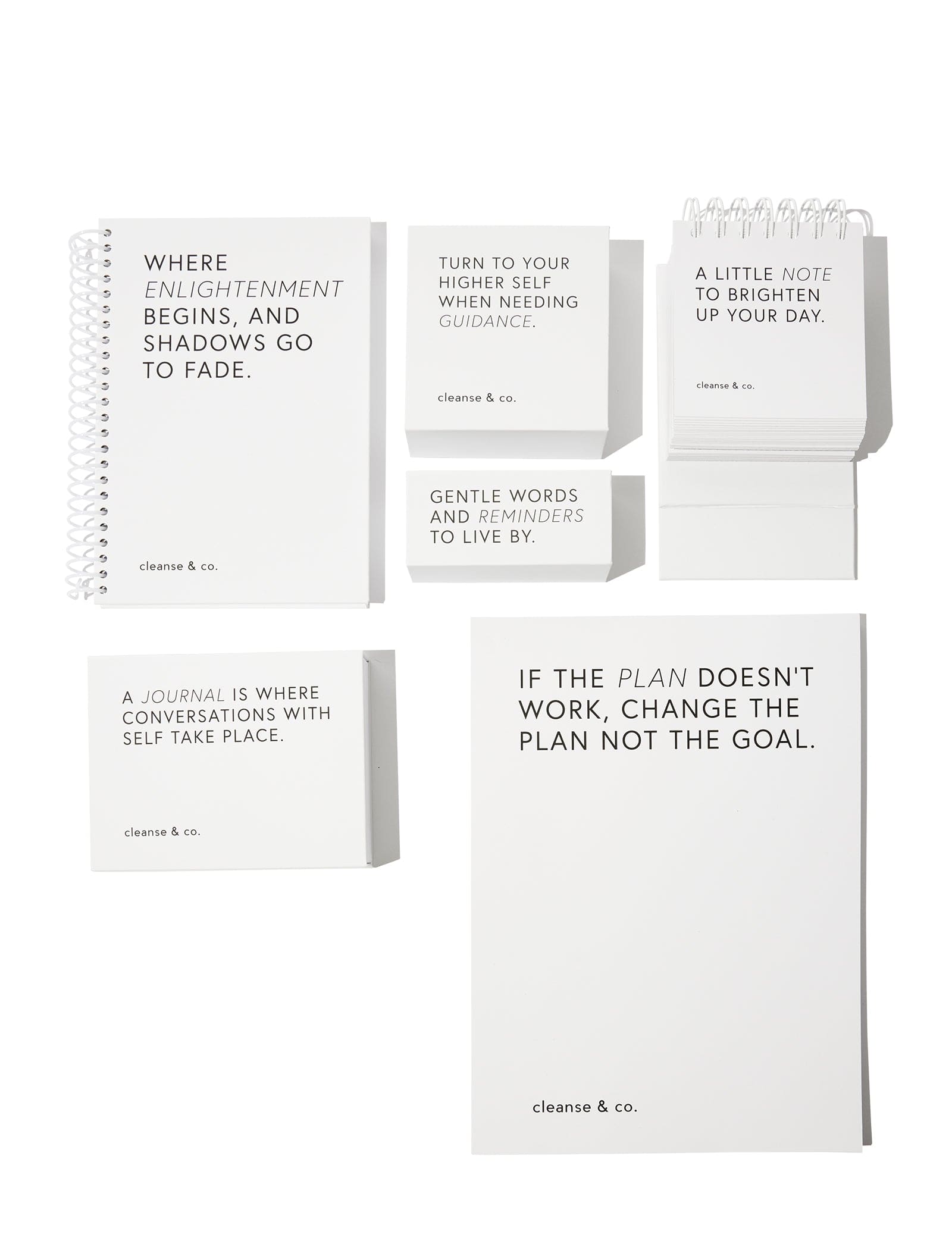Daily Desk Planner - Guidance Range cleanse & co.