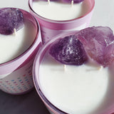 Easter Limited Edition Lilac Candle 400g new, candle cleanse & co.