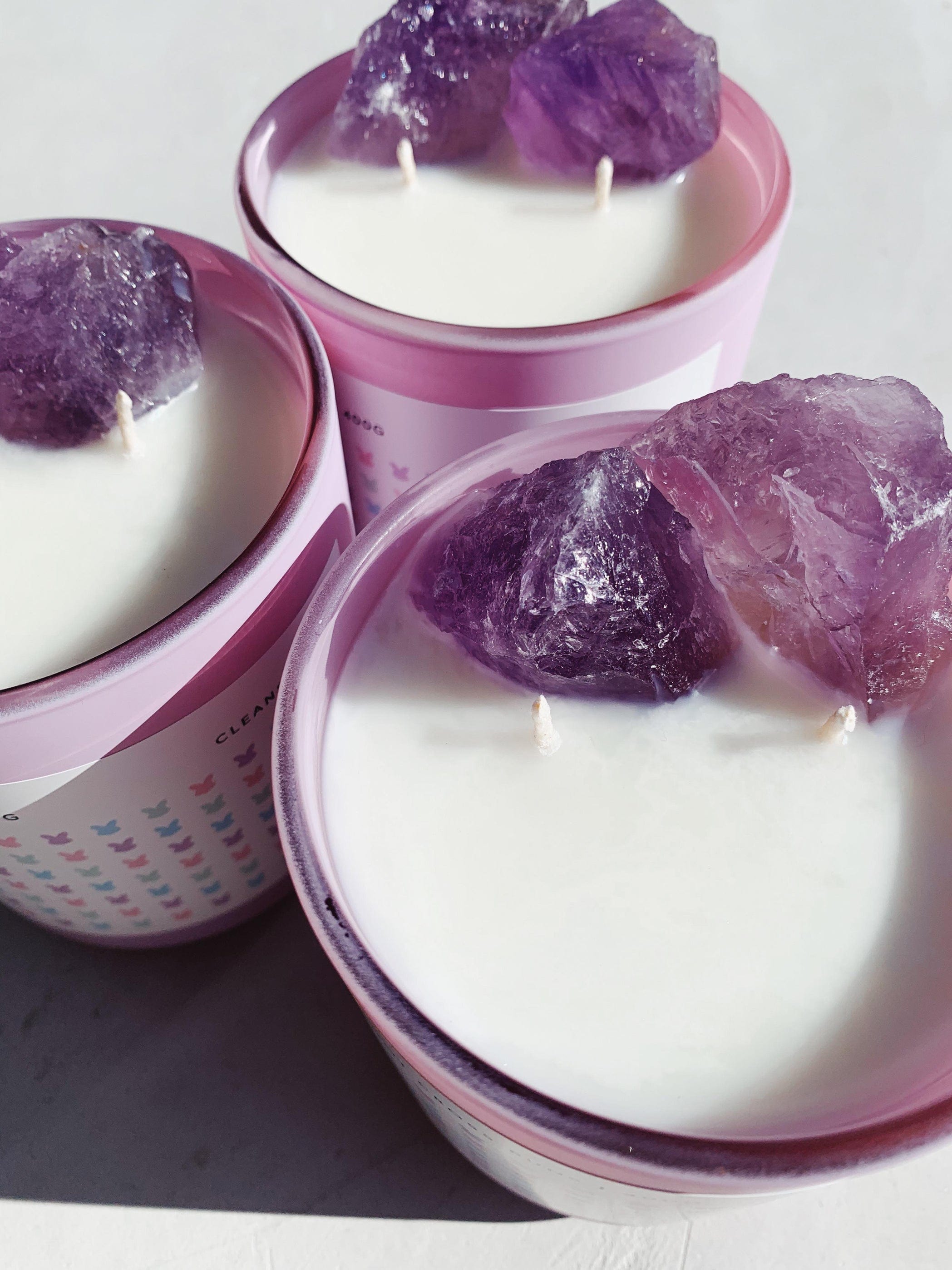 Easter Limited Edition Lilac Candle 400g new, candle cleanse & co.