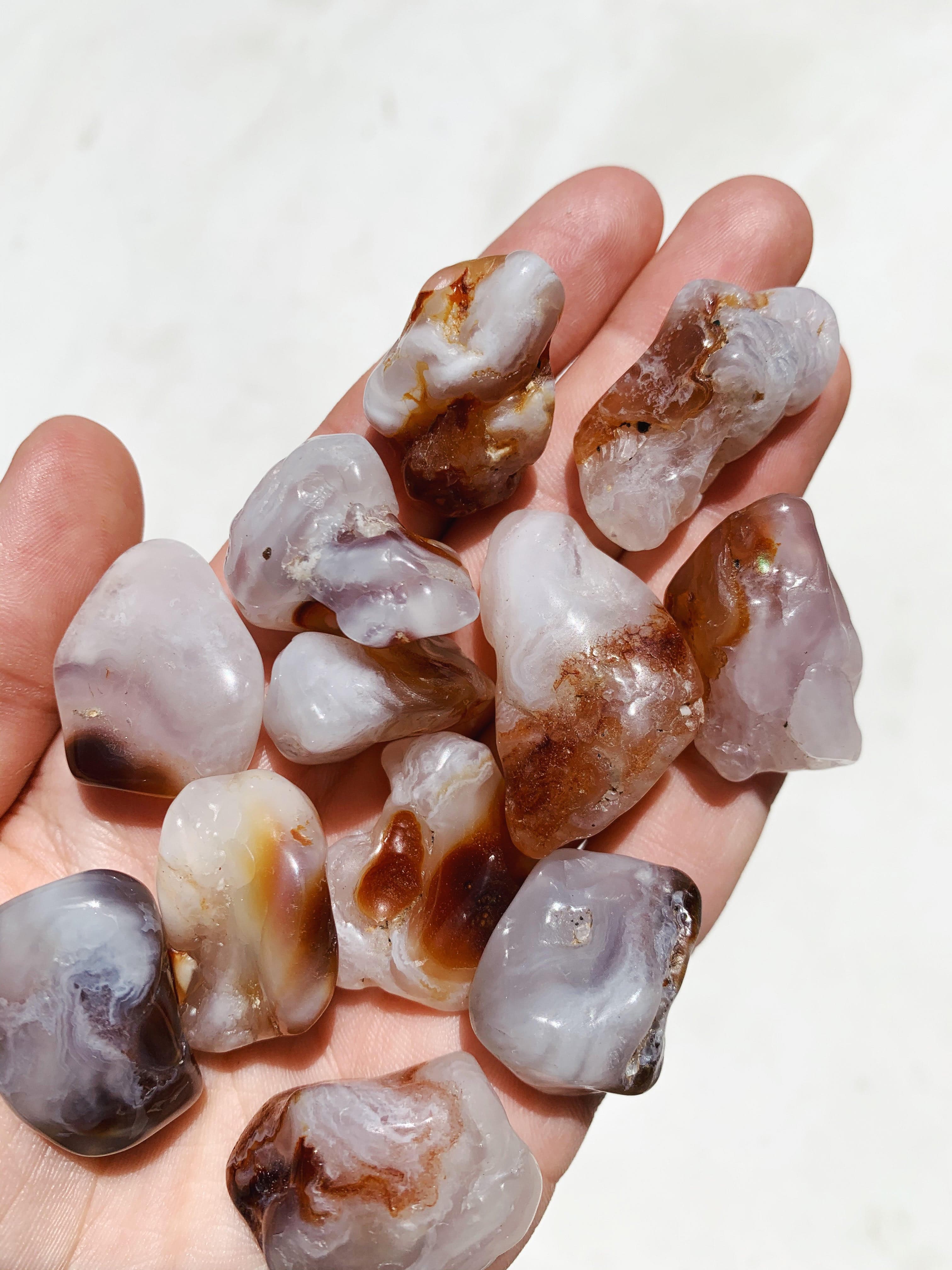Fire Agate Tumble - Passion/Manifest tumbled cleanse & co.