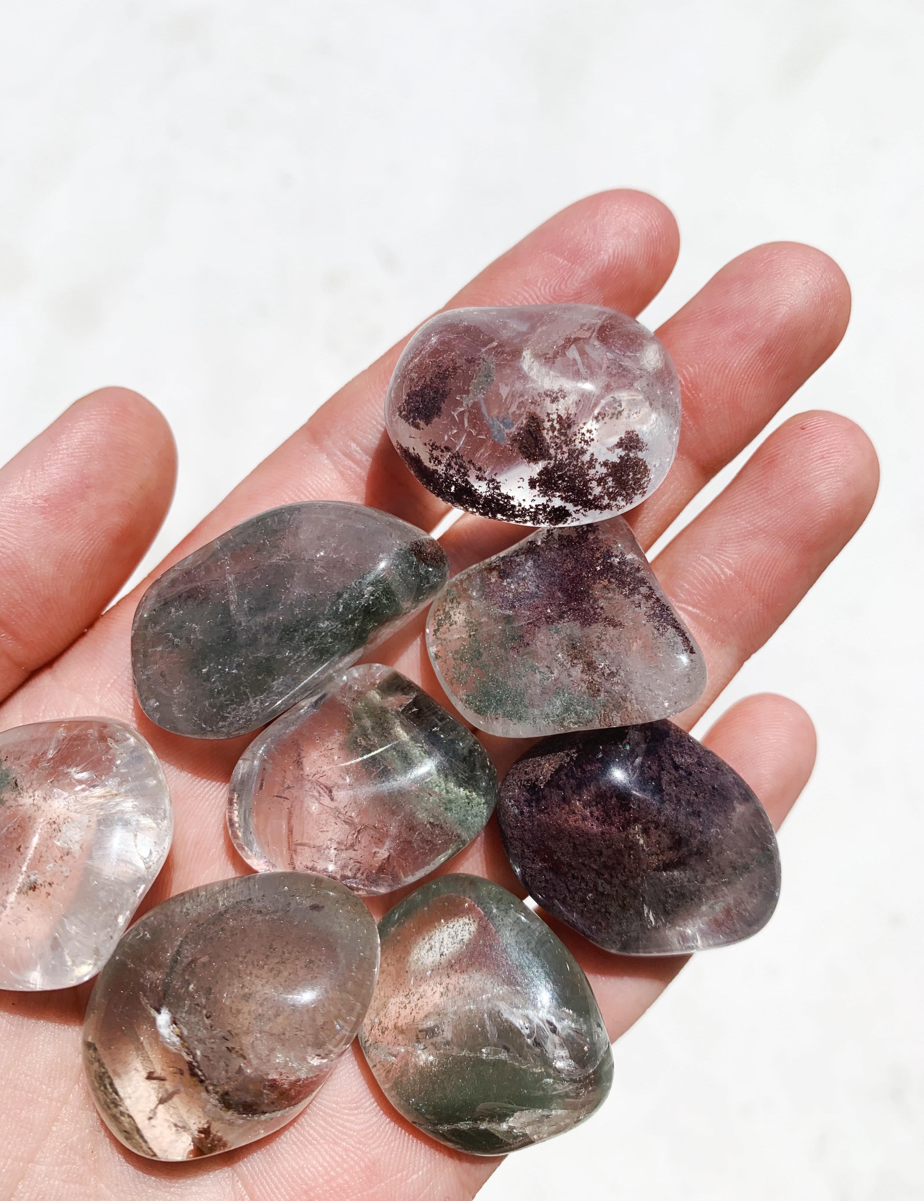 Garden Quartz Tumble - Grounding/Negativity tumbled cleanse & co.