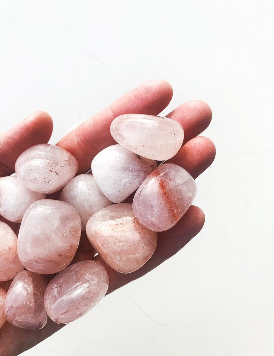 Hematite Quartz Tumble - Stability/Balance tumbled cleanse & co.