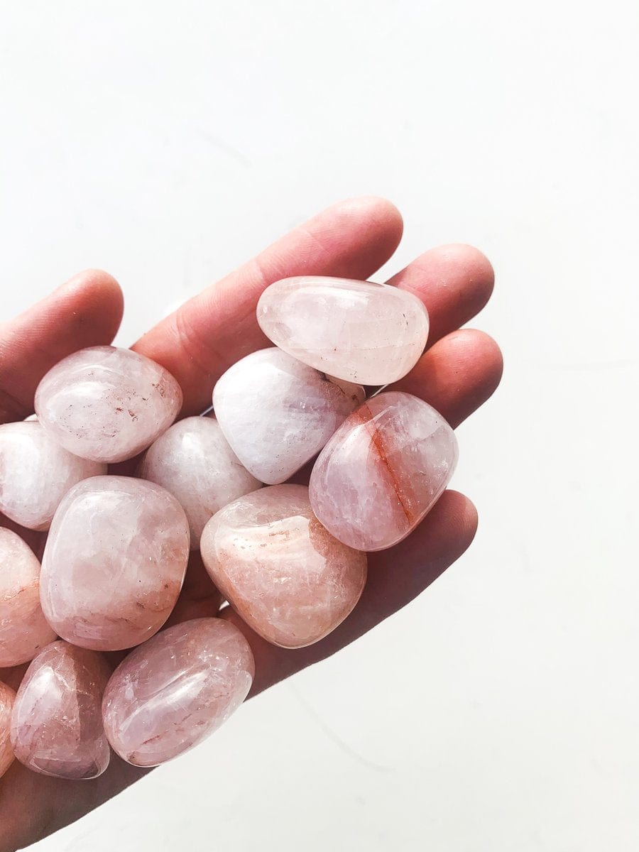 Hematite Quartz Tumble - Stability/Balance tumbled cleanse & co.
