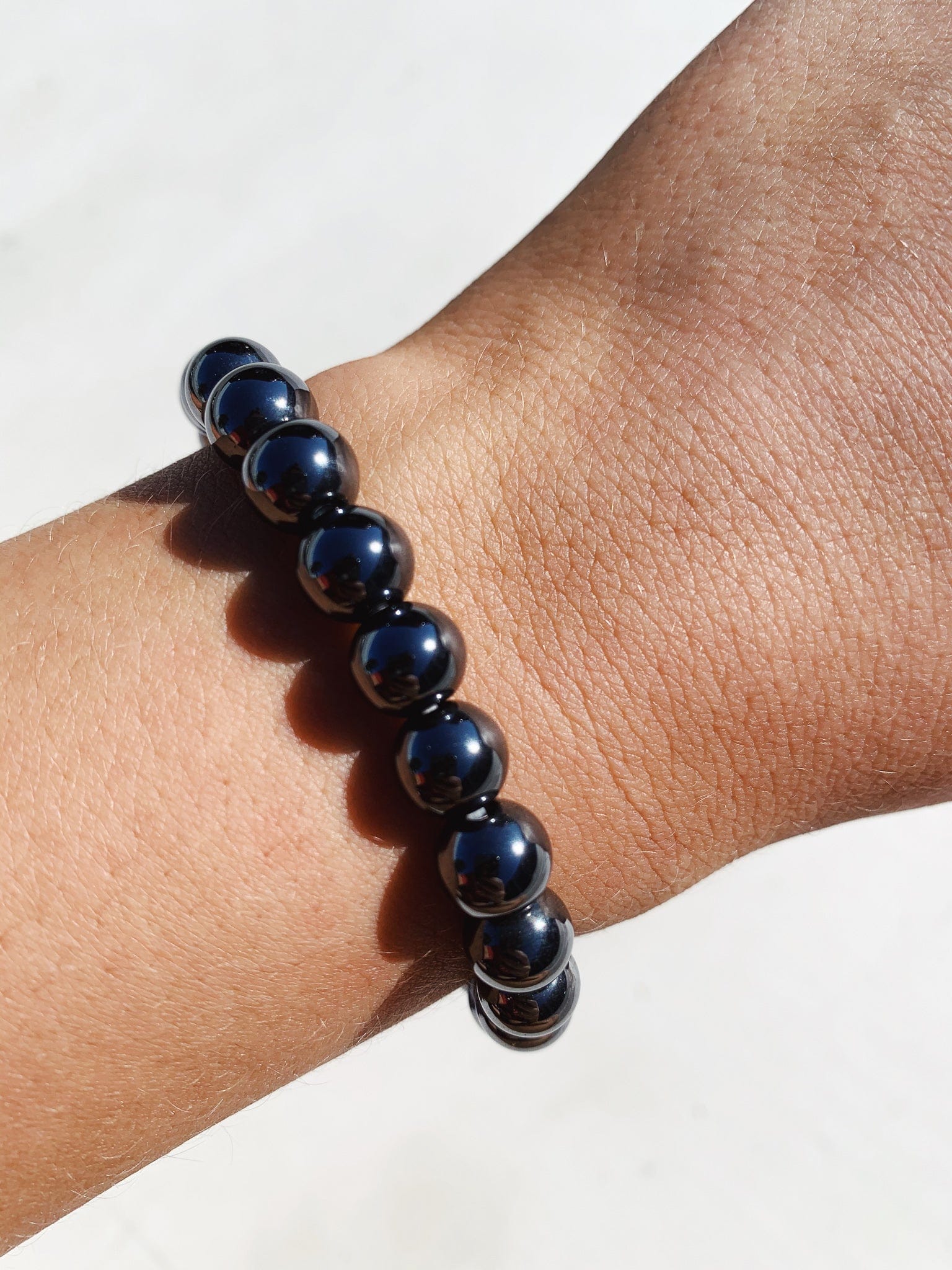 Hematite Tumbled Bracelet Bracelets cleanse & co.