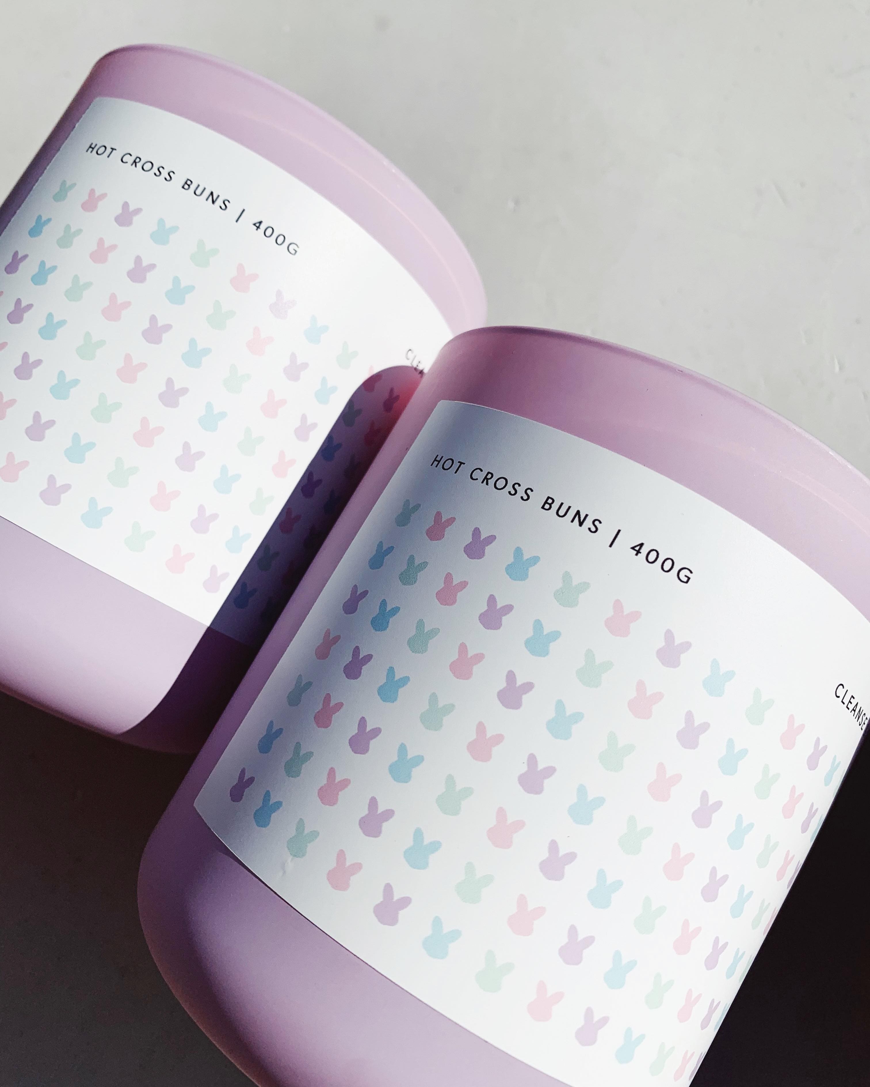 Hot Cross Buns – Easter Candle candle cleanse & co.