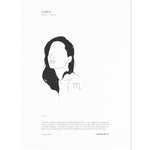 I am Scorpio - Zodiac Print print cleanse and co.