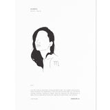 I am Scorpio - Zodiac Print print cleanse and co.