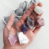 Raw Crystal Tea Strainer