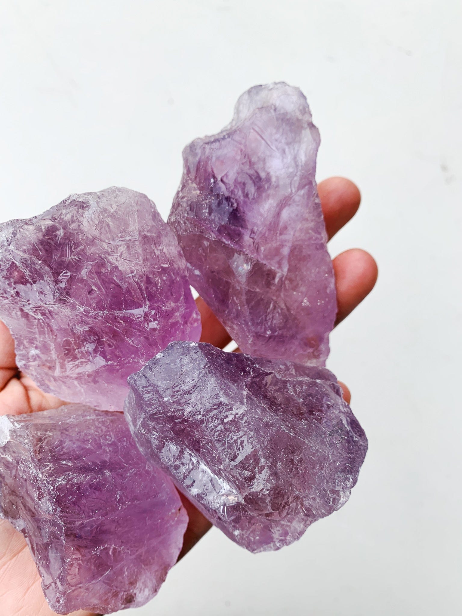 Large Raw Amethyst - Intuitively Chosen raw cleanse and co.