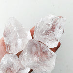 Large Raw Clear Quartz - Intuitively Chosen raw cleanse and co.