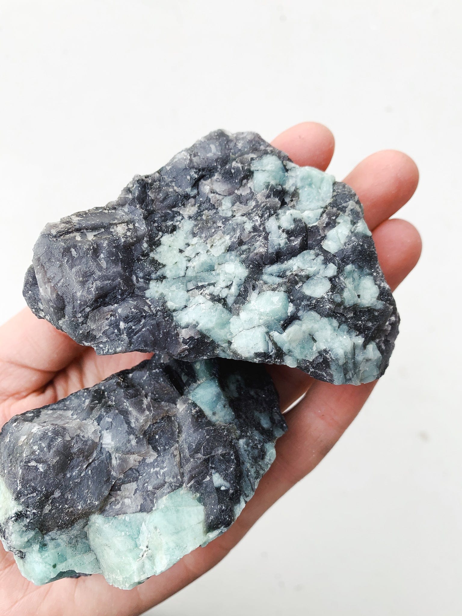 Large Raw Emerald - Intuitively Chosen raw cleanse and co.