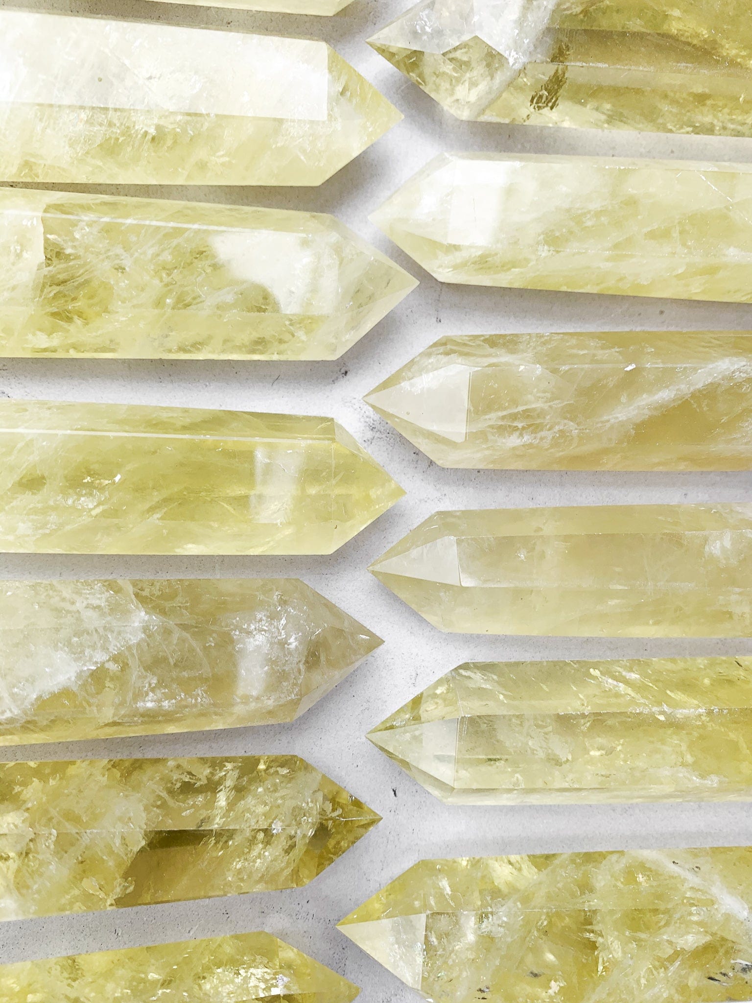 Lemon Quartz Tower - Intuitively Chosen tower cleanse & co.