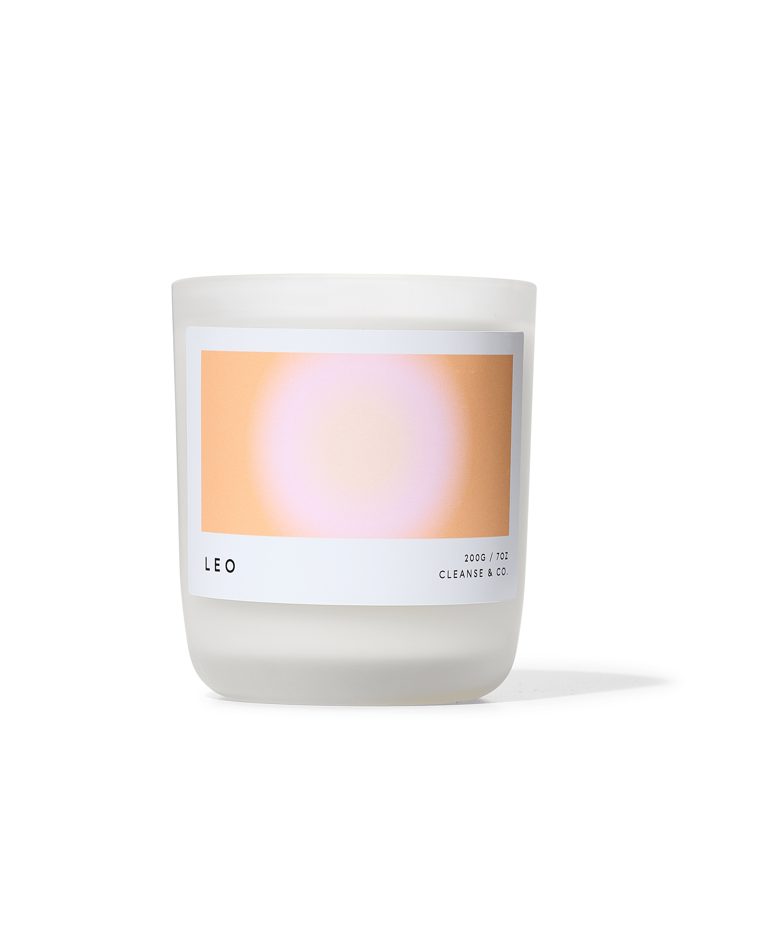 Leo - Zodiac Aura Candle candle cleanse & co.
