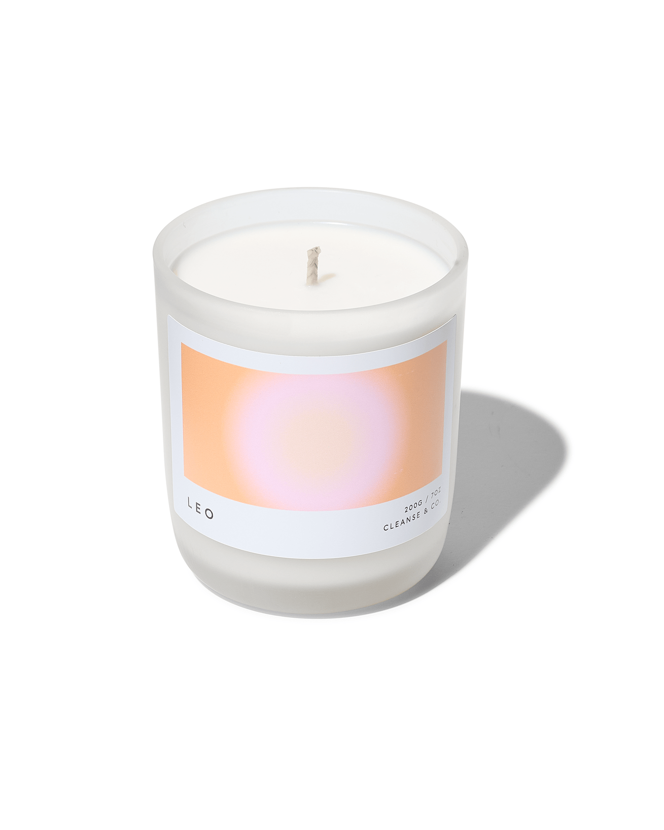 Leo - Zodiac Aura Candle candle cleanse & co.