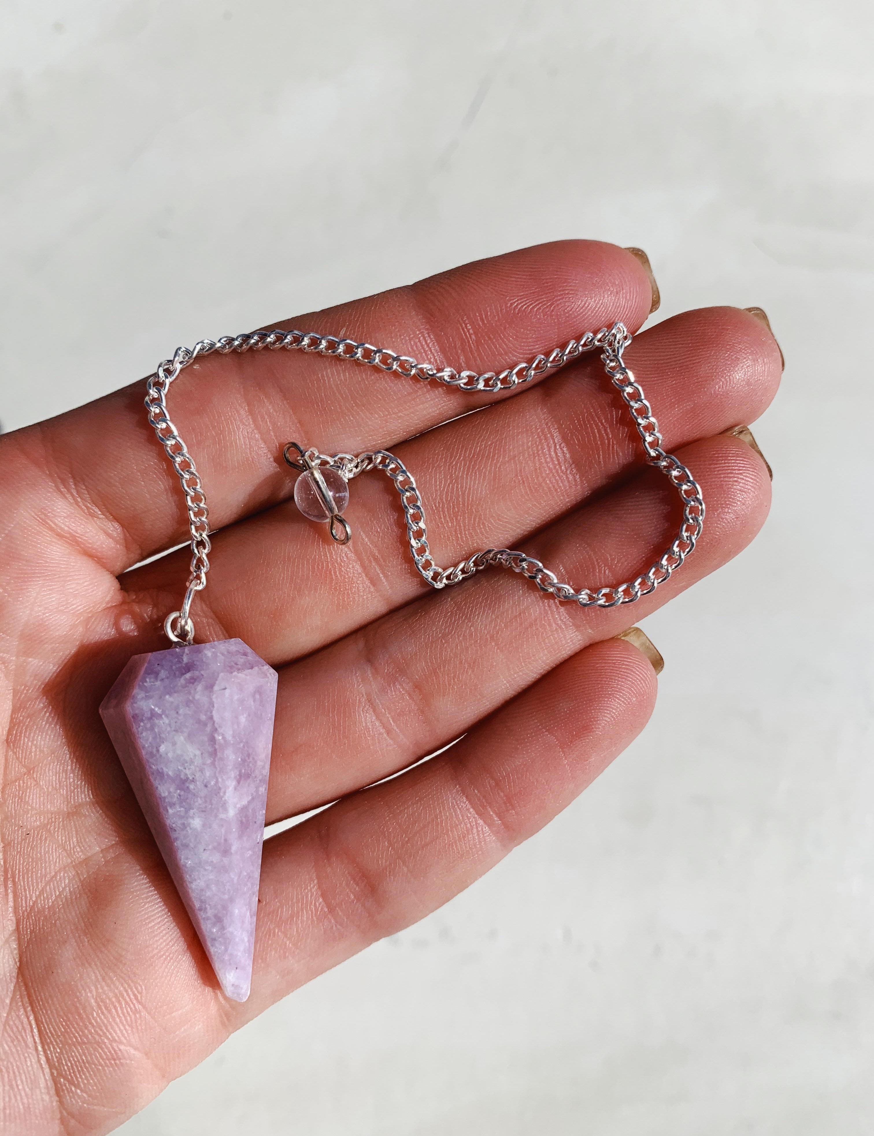 Lepidolite - Pendulum pendulum cleanse & co.
