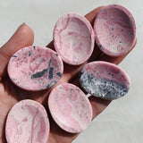 Light Rhodonite Worry Stone worry stone cleanse & co.