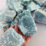 Medium Raw Green Aventurine Chunk - Intuitively Chosen raw cleanse and co.