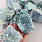 Medium Raw Green Aventurine Chunk - Intuitively Chosen raw cleanse and co.