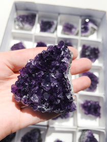 Mini Amethyst Cluster - Intuitively Chosen cleanse & co.
